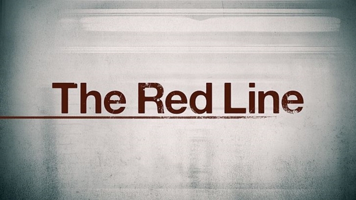Красная линия постер